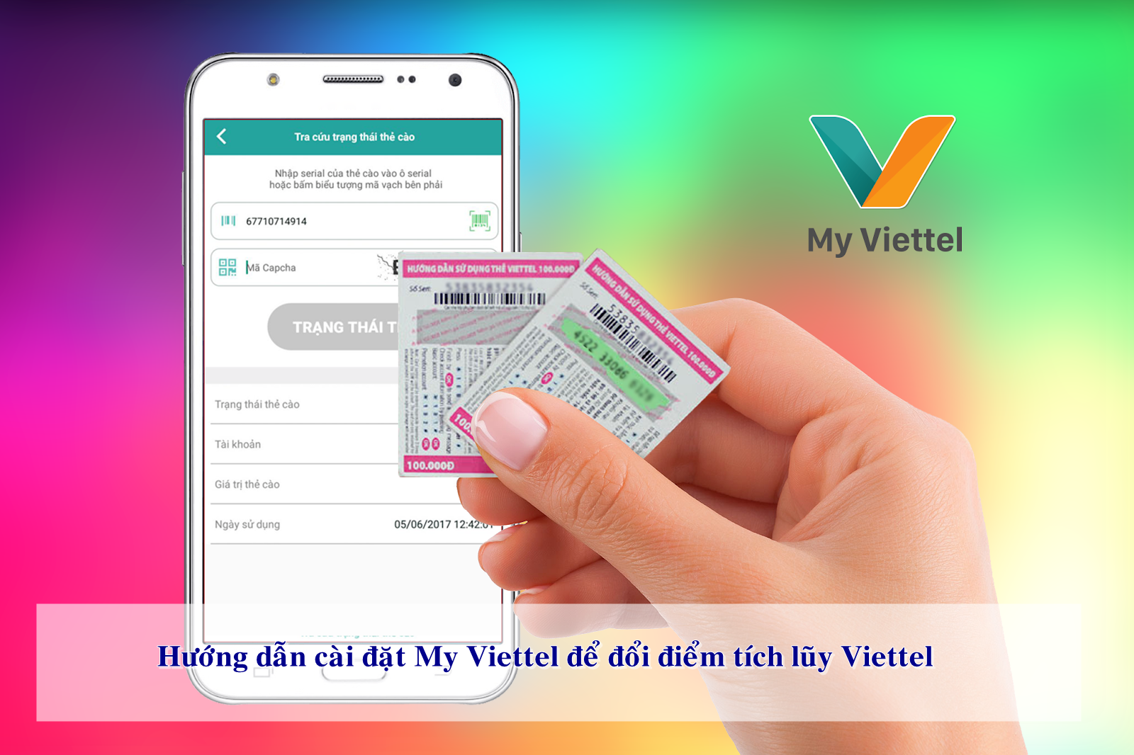 Cách cài đặt ứng dụng My Viettel để đổi điểm tích lũy Viettel 1